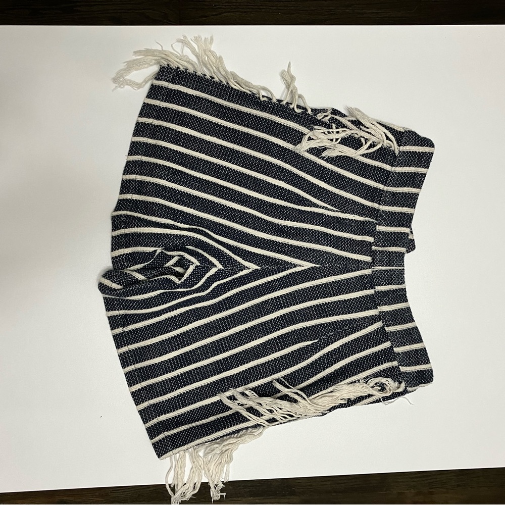 Shorts with fringes